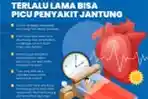 Infografis Tidur Siang Terlalu Lama Bisa Picu Serangan Jantung
