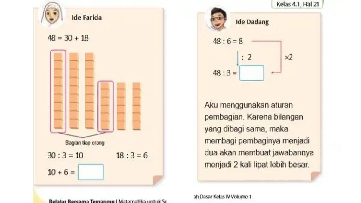 SOAL & KUNCI JAWABAN Pelajaran Matematika Kurikulum Merdeka Kelas 4 ...
