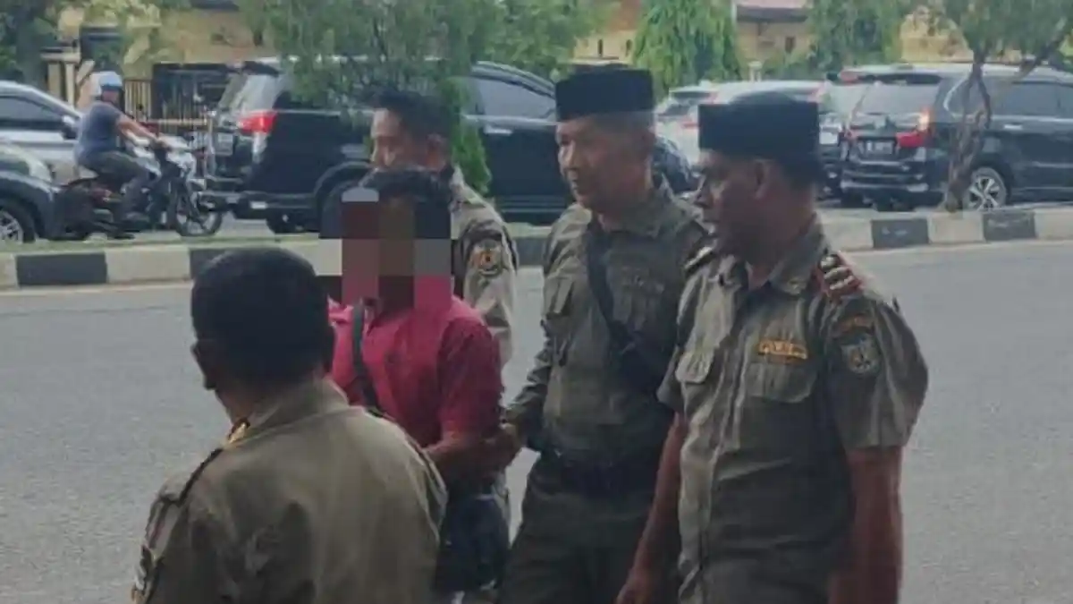 Pengemis di Simpang Jambo Tape Ditertibkan Satpol PP-WH Banda Aceh