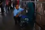 Kunjungan Dirut Transjakarta Ke Halte Harmoni