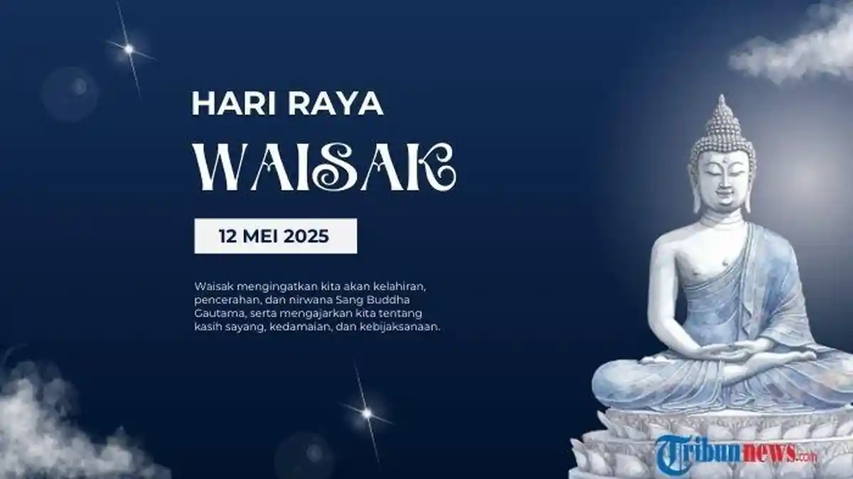 50 Poster Hari Waisak 2025, Cocok Diunggah di Instagram dan WhatsApp