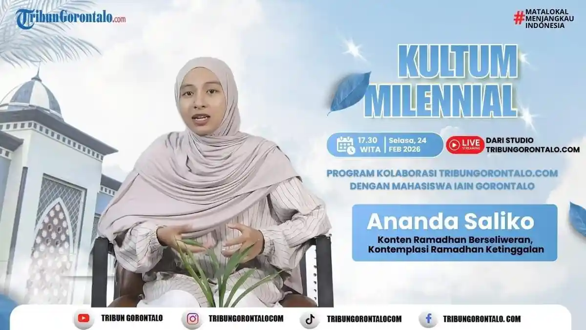 Kultum Milennial Gorontalo oleh Ananda Saliko: Konten Berseliweran Kontemplasi Ketinggalan