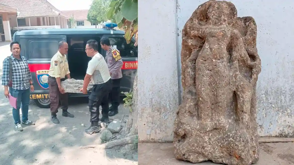 Misteri Hilangnya Arca Durga Kediri, Ditemukan Lagi Kurang dari 24 Jam dalam Kondisi Kinclong