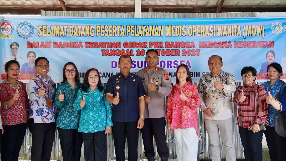 Pelayanan Medis Operasi Wanita Dukung Gerakan PKK–Bangga Kencana–Kesehatan di Kabupaten Toba