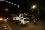 Gerbong MRT Tiba di Depo Lebak Bulus