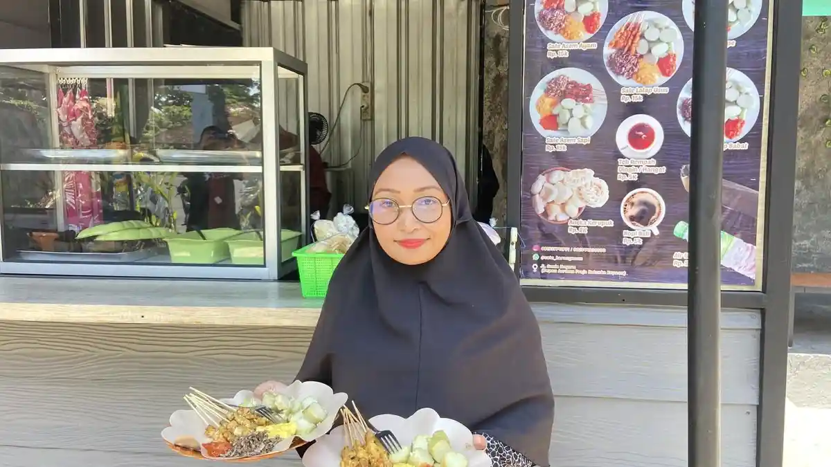 Kuliner Bali : Unik Olahan Sate Asem Khas Karangasem Bali, Tak Gunakan Bumbu Kacang