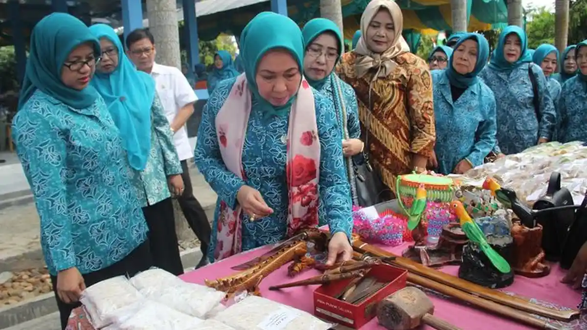 PKK OKU  Optimistis  Raih Juara  Lomba 10 Program Pokok PKK Tingkat Provinsi Sumatera Selatan