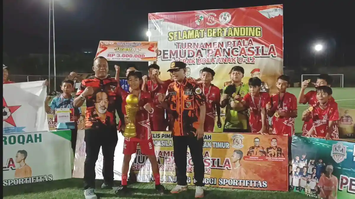 SSB Bintang Timur Balikpapan Juara Sepak Bola U12, Cari Bibit Timnas dari Kaltim
