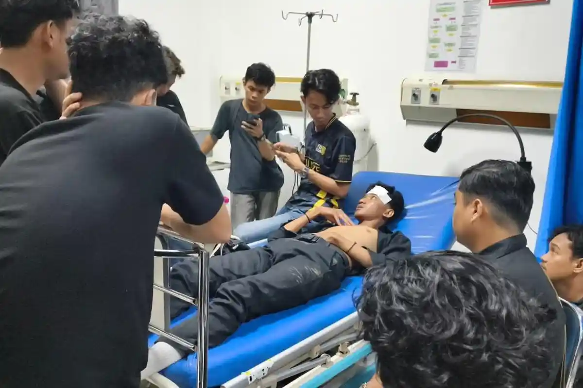 ‎Ketua BEM Polnep Syariful Hidayatullah Ceritakan Detik-Detik Tindakan Kekerasan yang Dialaminya