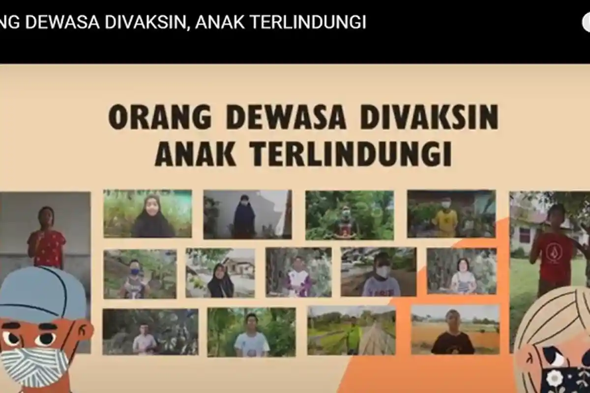 Harapan Anak Terhadap Vaksin Covid-19 : Orang Dewasa Divaksin, Anak Terlindungi & Belajar Tatap Muka