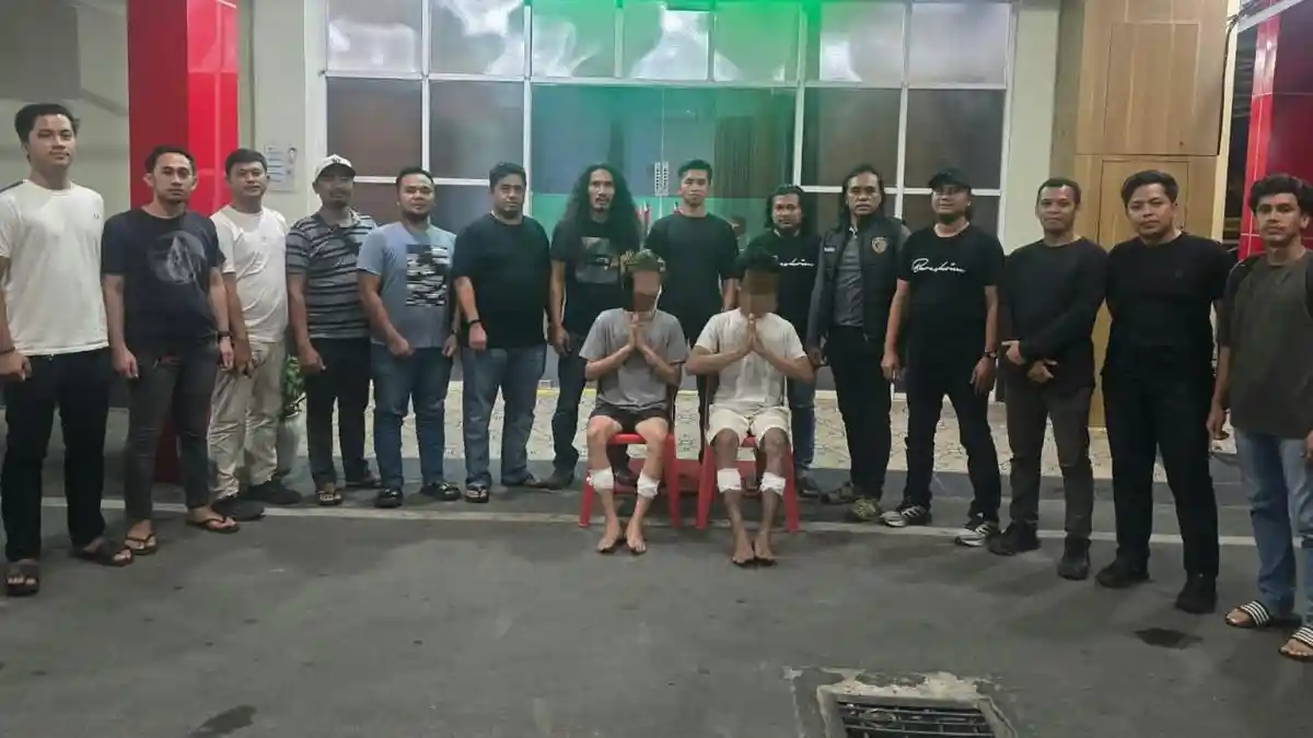 Dua Pembunuh Driver Online di Asahan Diringkus Polisi di Medan