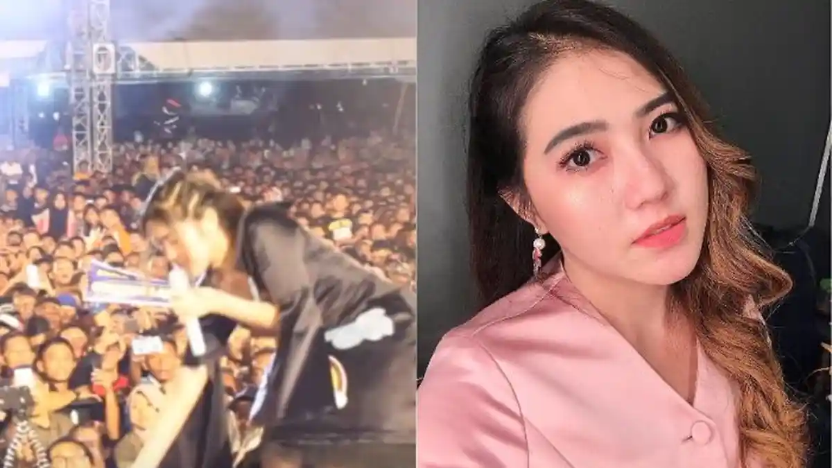 Via Vallen Sepanggung dengan Nella Kharisma dan Dilempar Handphone, Reaksinya Tak Terduga