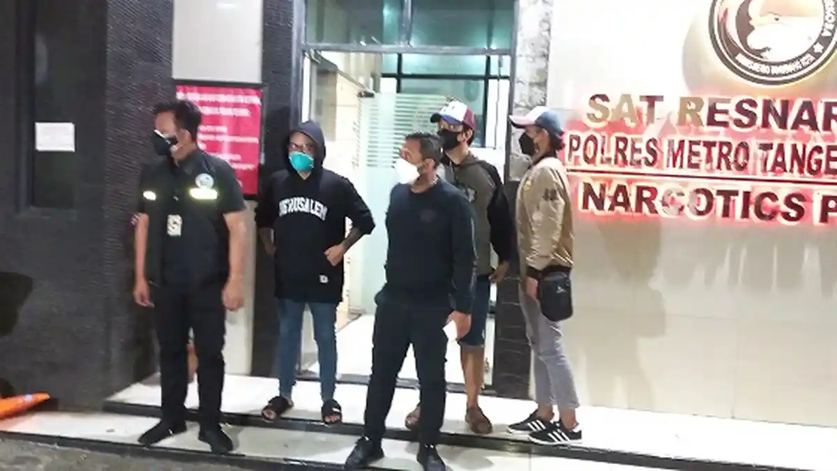 Coki Pardede Dibawa Polrestro Tangerang Kota untuk Olah Tempat Kejadian Perkara