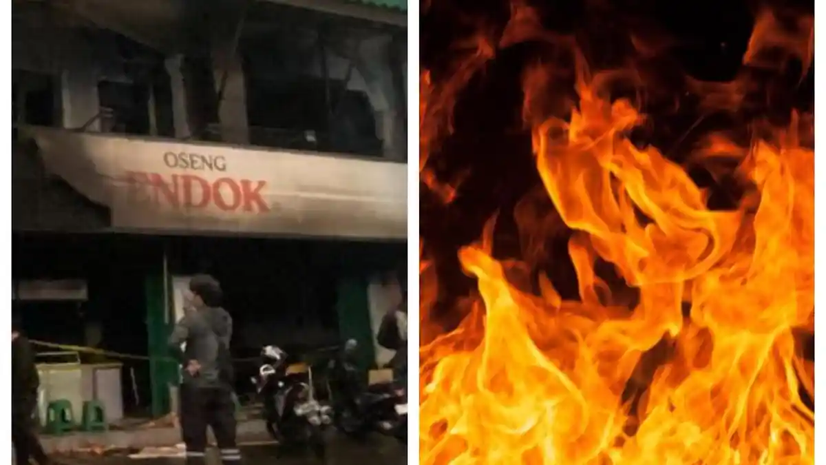 Restoran Oseng Endok di Margonda Depok Ludes Terbakar, Api Diduga Berasal dari Dapur