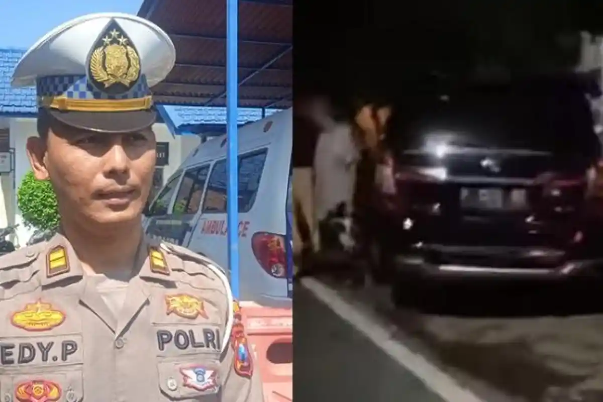 Kondisi Ketua Bawaslu Jember Pasca Alami Kecelakaan Beruntun di Jalan Raya Jember-Lumajang