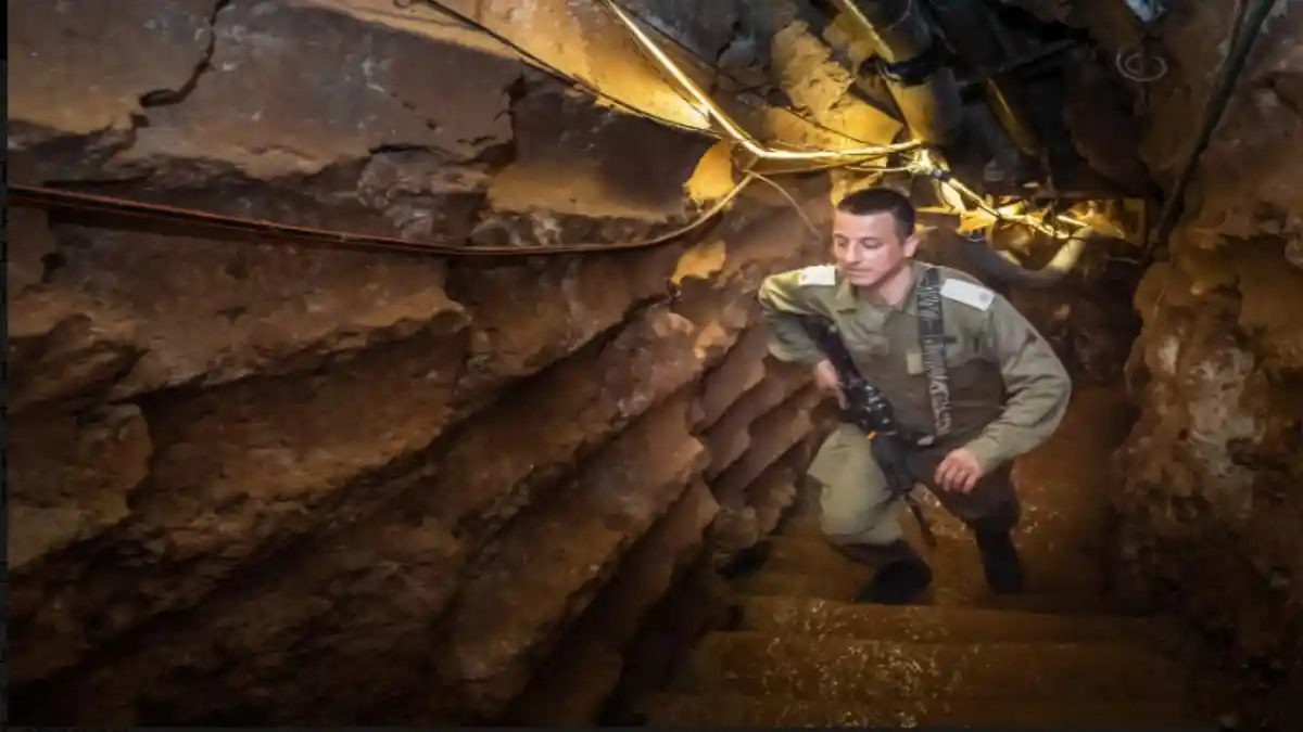 Pasukan Israel Memasuki Terowongan Hizbullah di Lebanon