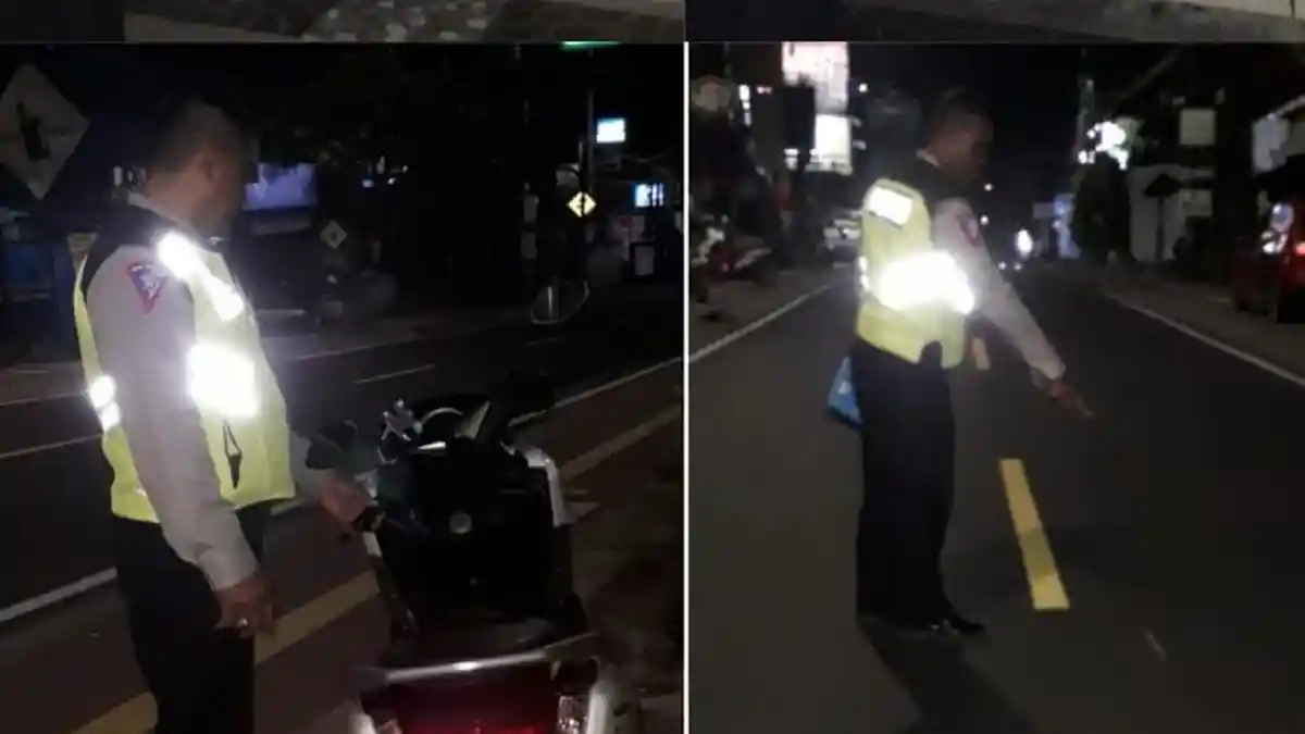 Kecelakaan Antara Sepeda Motor di Denpasar Bali, Naas WNA Asal Rusia Malah Kabur!