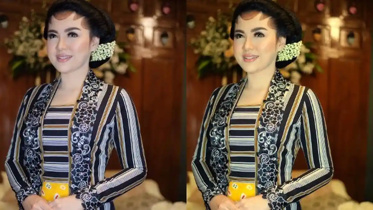 Pakai Riasan ala Adat Jawa, Make Up Vicky Shu saat Hari Pernikahan Banjir Pujian Netizen