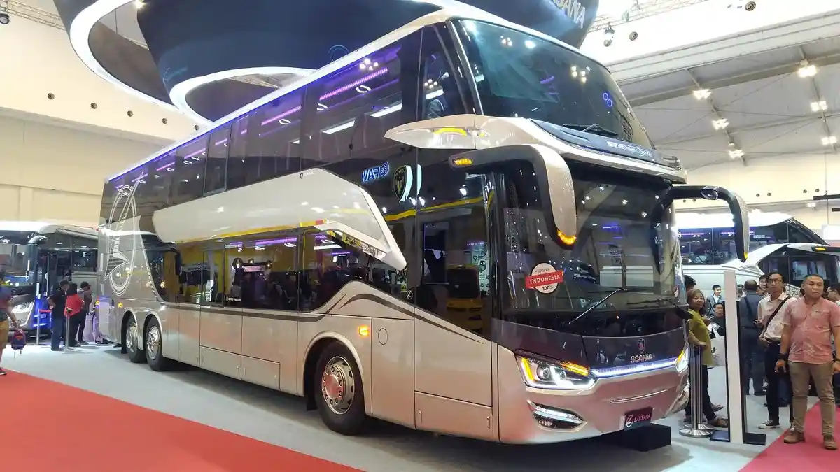 Harga Rp3 Miliar, Begini Fasilitas Bus Tingkat Senyaman Pesawat Terbang