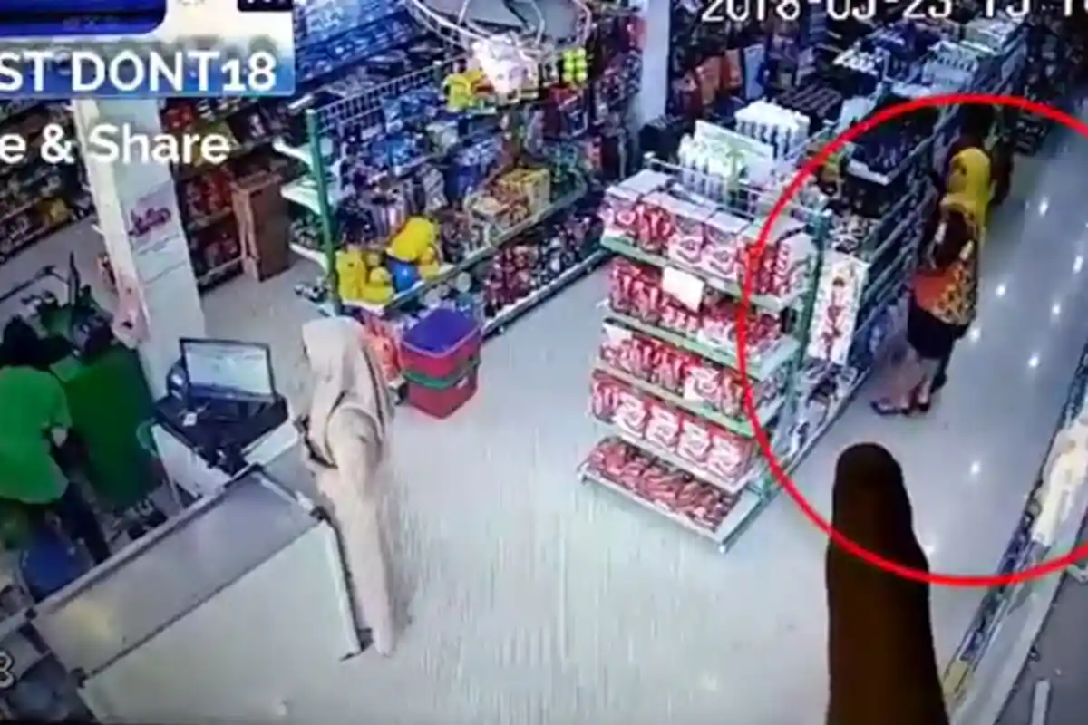 Kasir Baru Jadi Peluang Komplotan Maling Bebas Beraksi di Raudhah Mart