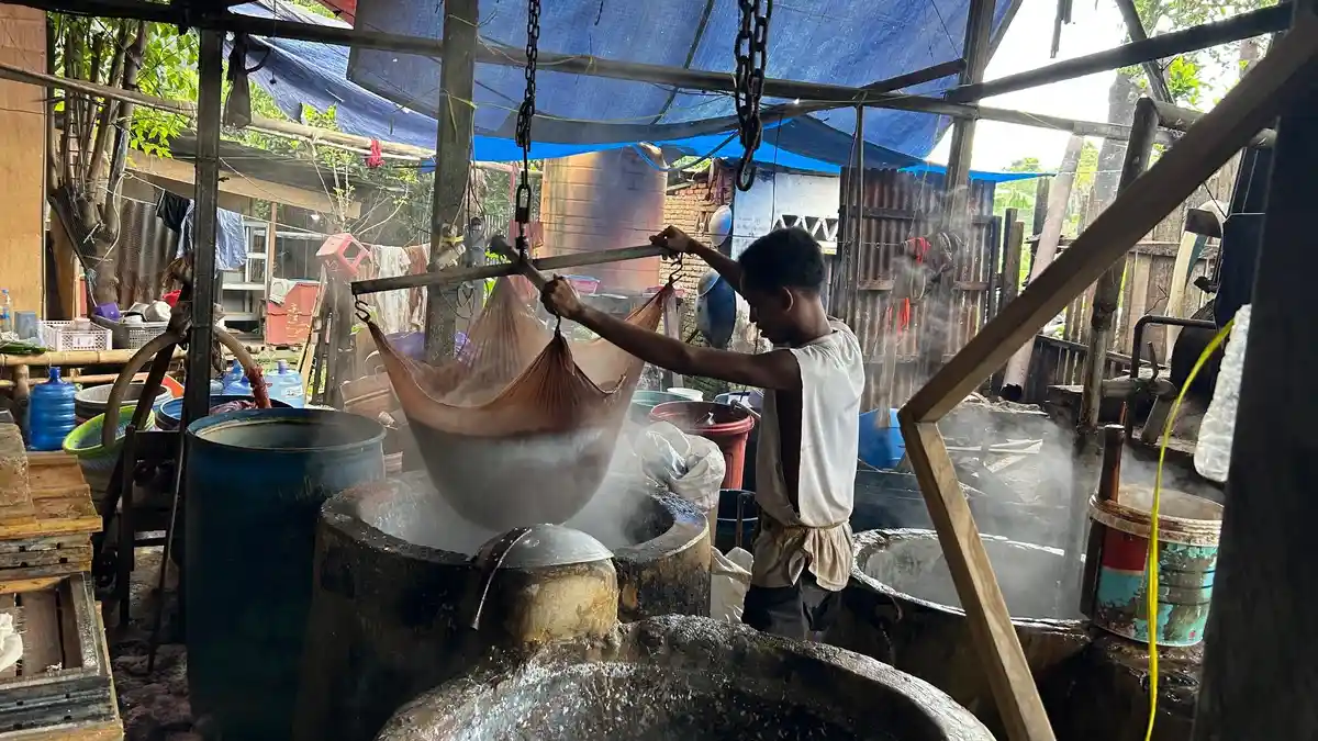 Harga Kedelai di Maros Naik, Produsen Tahu Tempe Tak Berani Naikkan Harga