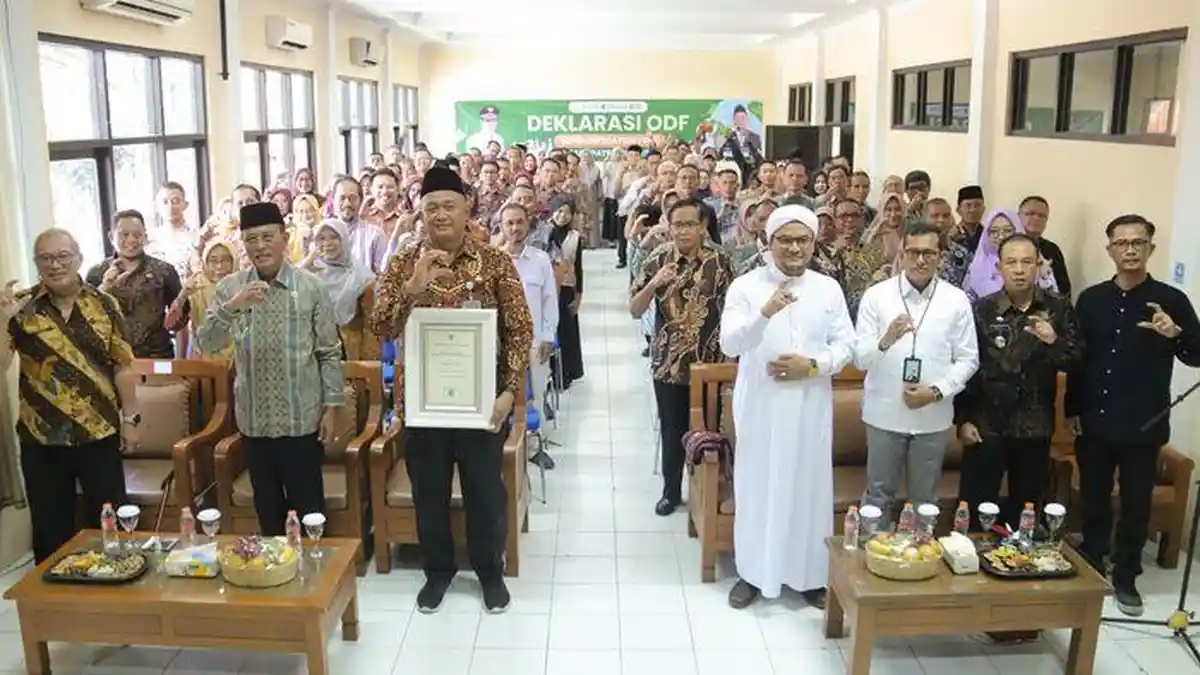 Halal Bihalal dan Deklarasi ODF, Bupati Ciamis Soroti Peran ASN Layani Warga