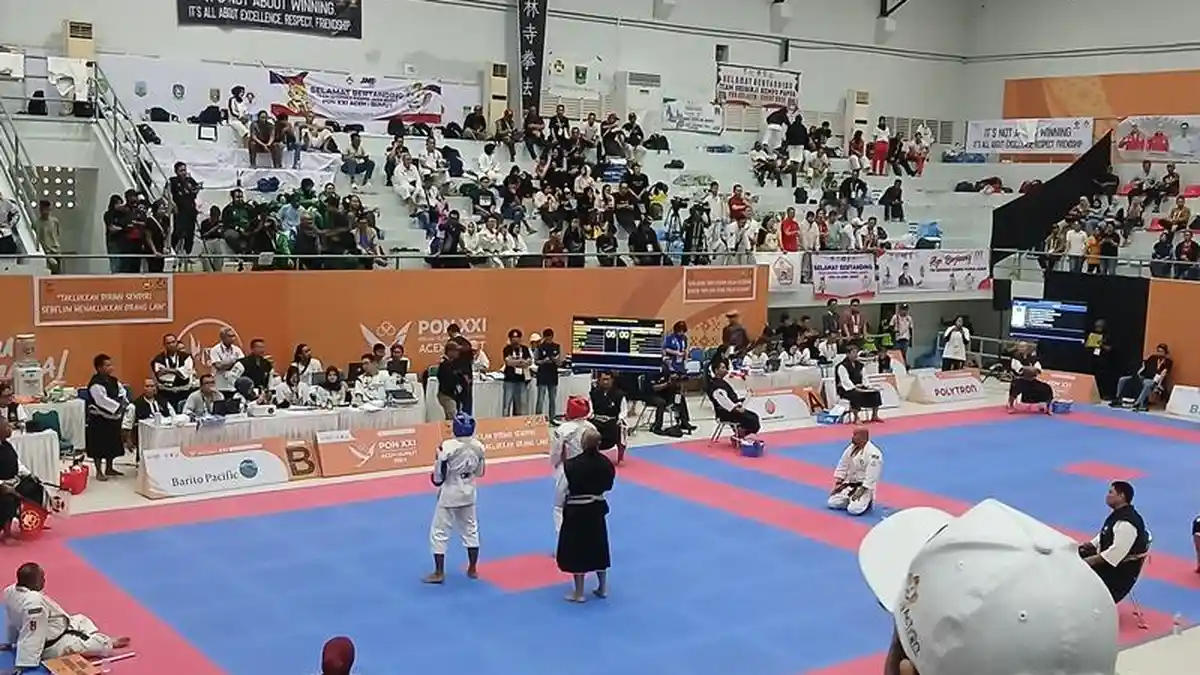 Keren! Aceh Sabet Emas Putra Putri Nomor Tarung Cabor Kempo, Total Raih 4 Medali