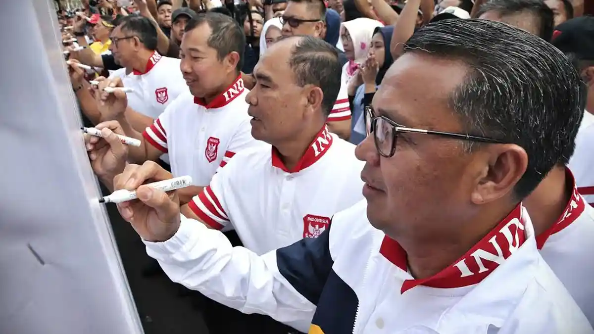 Hadiri Deklarasi Damai Pilpres 2019, NA: Kita Dukung!