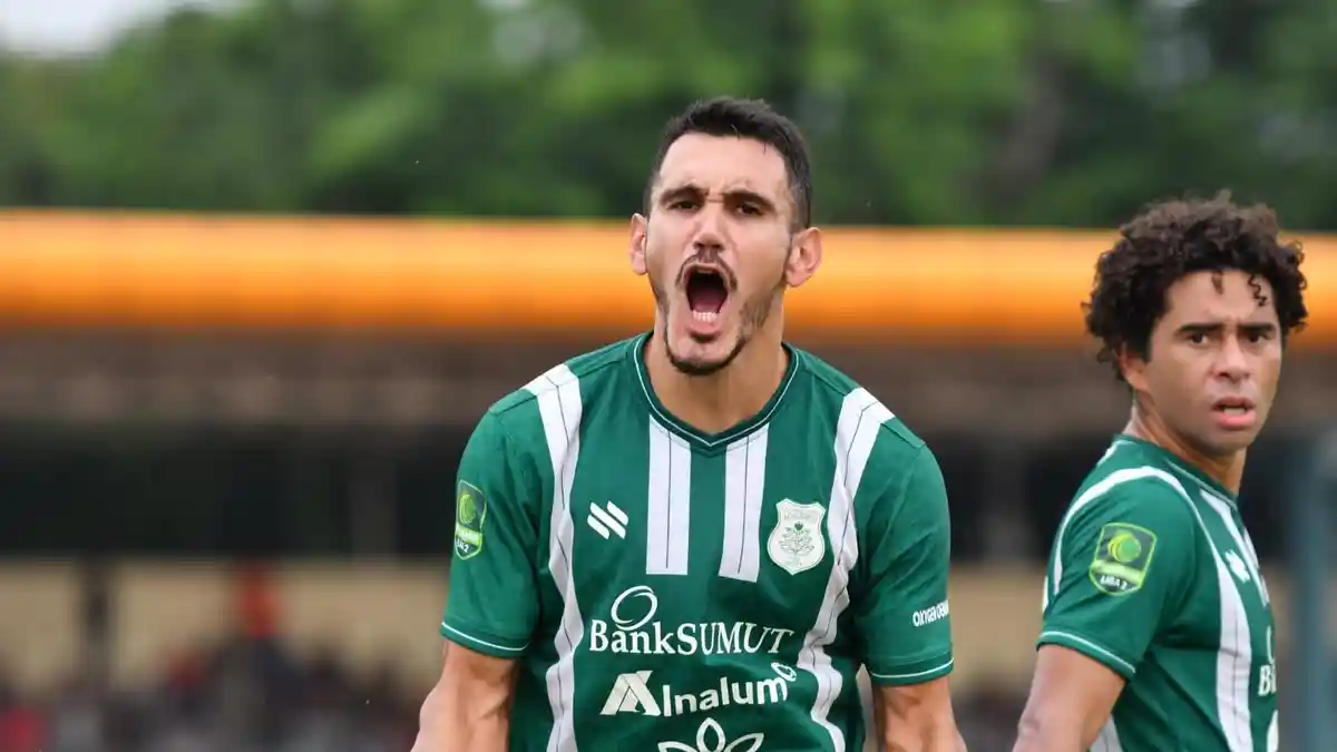 Sumbang 12 Gol untuk PSMS, Sahari Gultom Puji Juninho Cabral yang Masuk 3 Besar Top Skor Liga 2