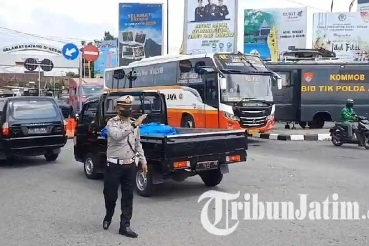 2 Persimpangan Ini Jadi Bahan Evaluasi Berkala Polda Jatim Selama Arus Mudik dan Balik Lebaran 2022