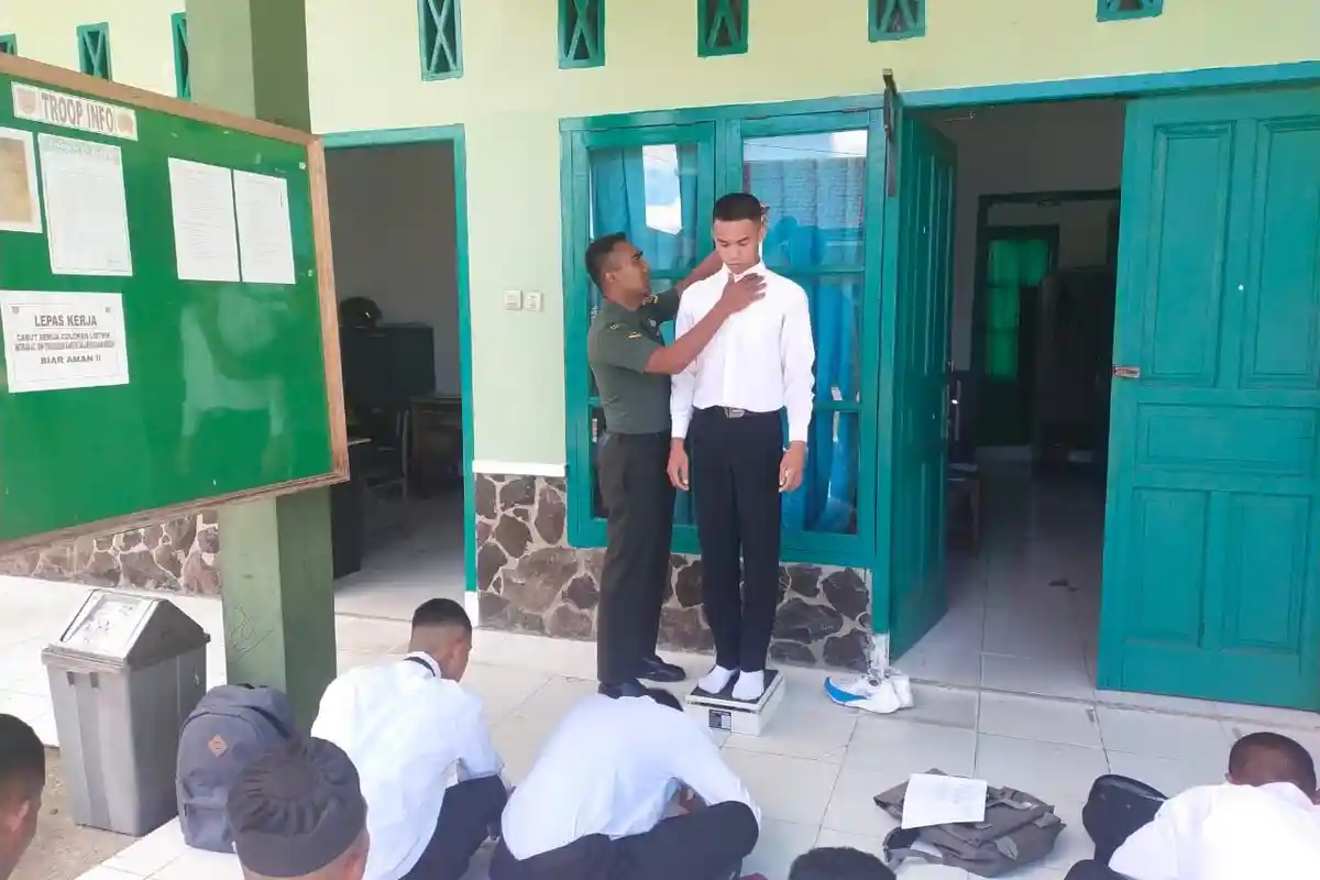 Buka Pendaftaran Calon Bintara, Dandim 1509 Labuha Imbau Warga Laporkan Oknum yang Minta Imbalan