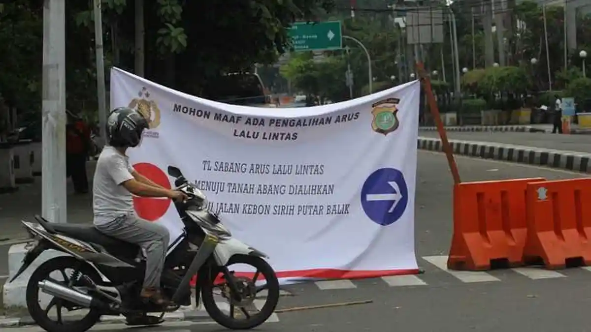 Ada Syuting Film, Jalan Thamrin Jakarta Ditutup hingga Sore