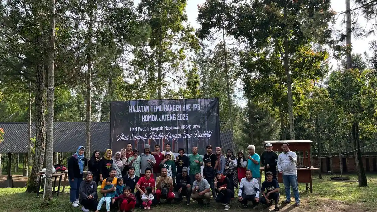 HAE IPB Komda Jawa Tengah Peringati Hari Peduli Sampah Nasional 2025