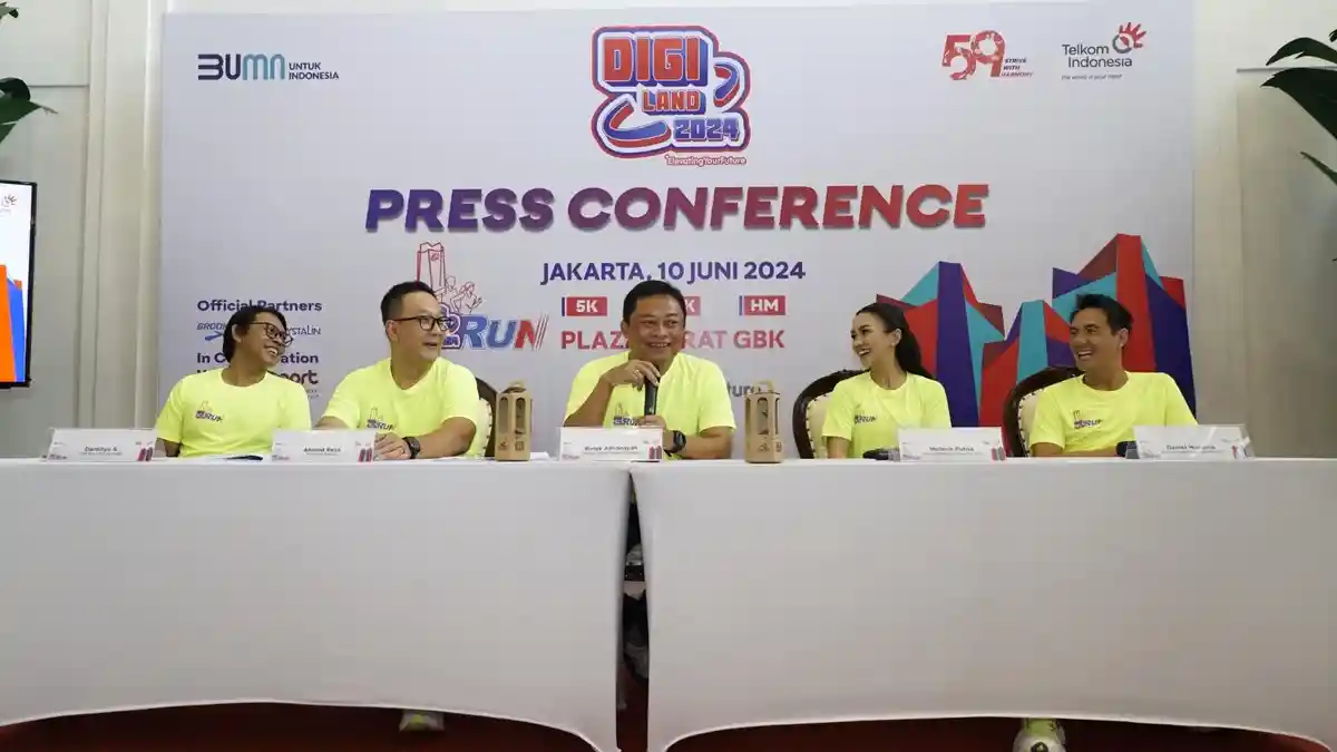Sehari Pendaftaran Digiland Run, Lebih dari 4.000 Tiket Flash Sale dan Early Bird Langsung Sold Out