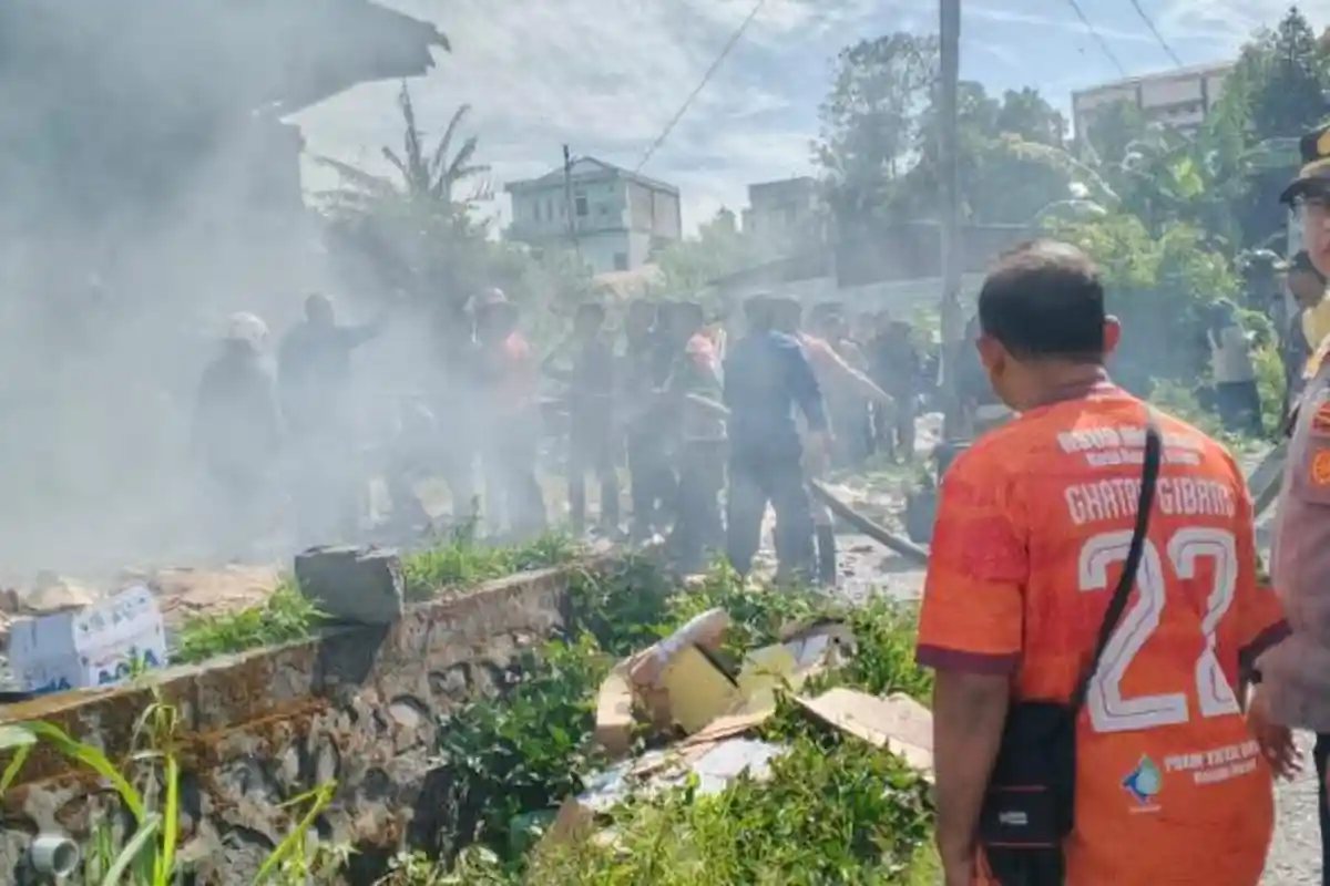 Rumah Warga di Bener Meriah Ludes Terbakar, Kerugian Ditaksir Capai Rp 300 Juta
