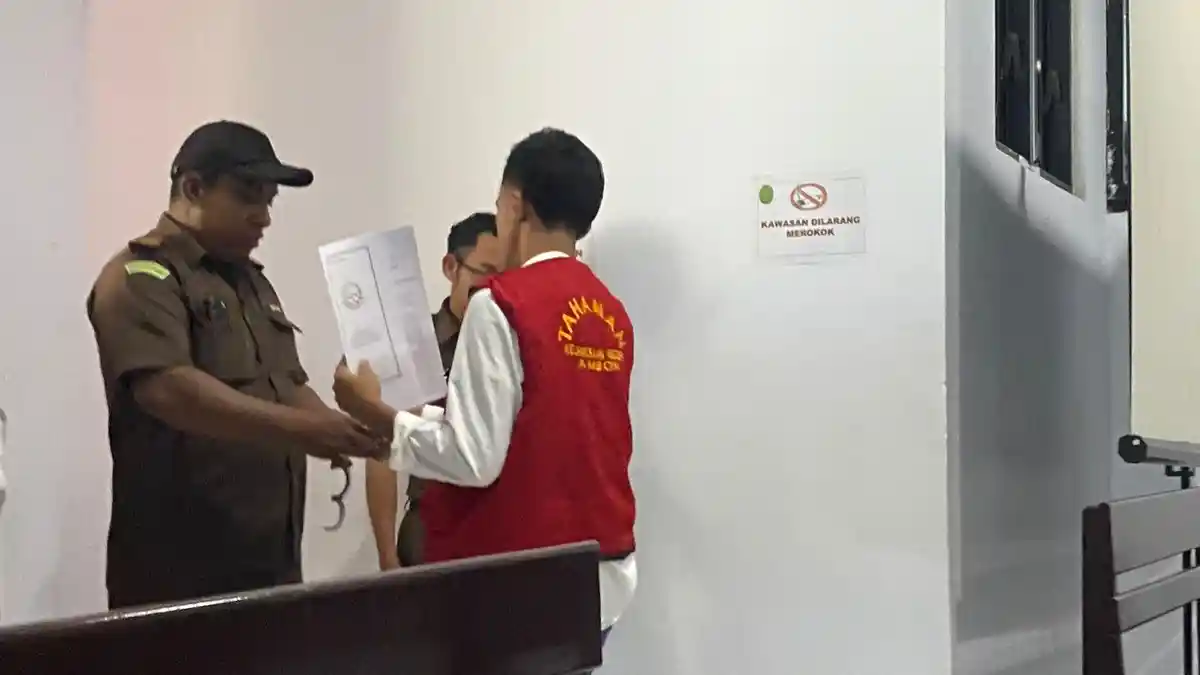 Terdakwa Pemilik Tembakau Sintetis di Ambon Dituntut 4,6 Tahun Penjara