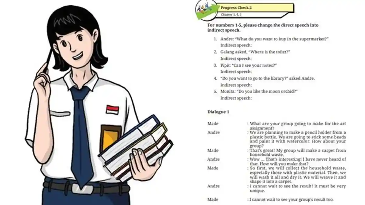 Kunci Jawaban Bahasa Inggris Kelas 9 SMP Halaman 340-342 Kurikulum Merdeka, Progress Check 2