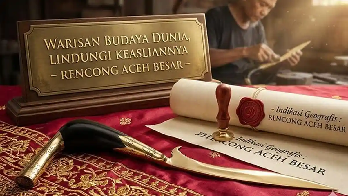 Pemkab Aceh Besar Amankan Rencong Jadi Warisan Budaya, Dapat Pengakuan KIK dan Terima Sertifikat EBT