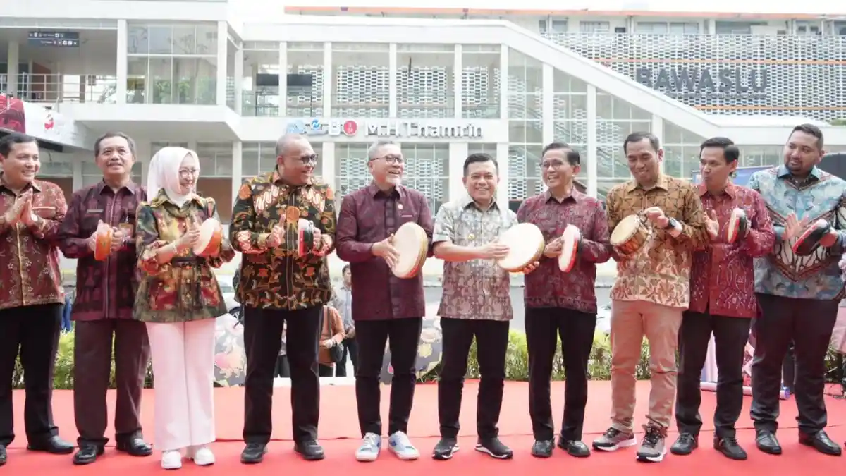 Mewakili Kapolda Jambi, Kabid Humas Hadiri Satu Hari Bersama Jambi