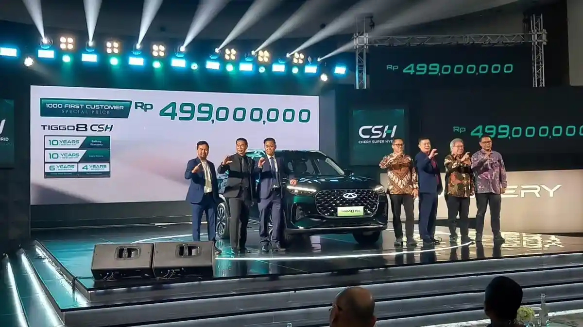 Harga Chery Tiggo 8 CSH Dibanderol Rp 499.000.000 Jadi Kompetitor Zenix Hybrid