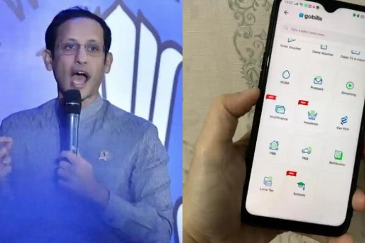 Nadiem Tegaskan Bayar SPP Pakai GoPay Bukan Urusan Kemendikbud, Pihak GoJek: Tidak Ada Kaitannya