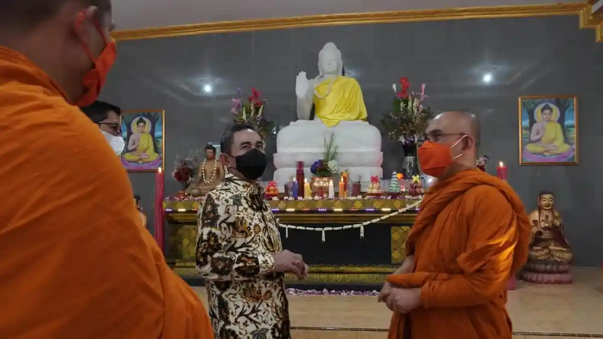 Resmikan Vihara di Desa Bleber, Bupati Haryanto: Keberagaman di Pati Harus Terus Terjaga