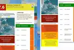Daftar Lengkap Daerah Berpotensi Terdampak Tsunami Akibat Gempa Magnitudo 7,6 di Bitung Sulut