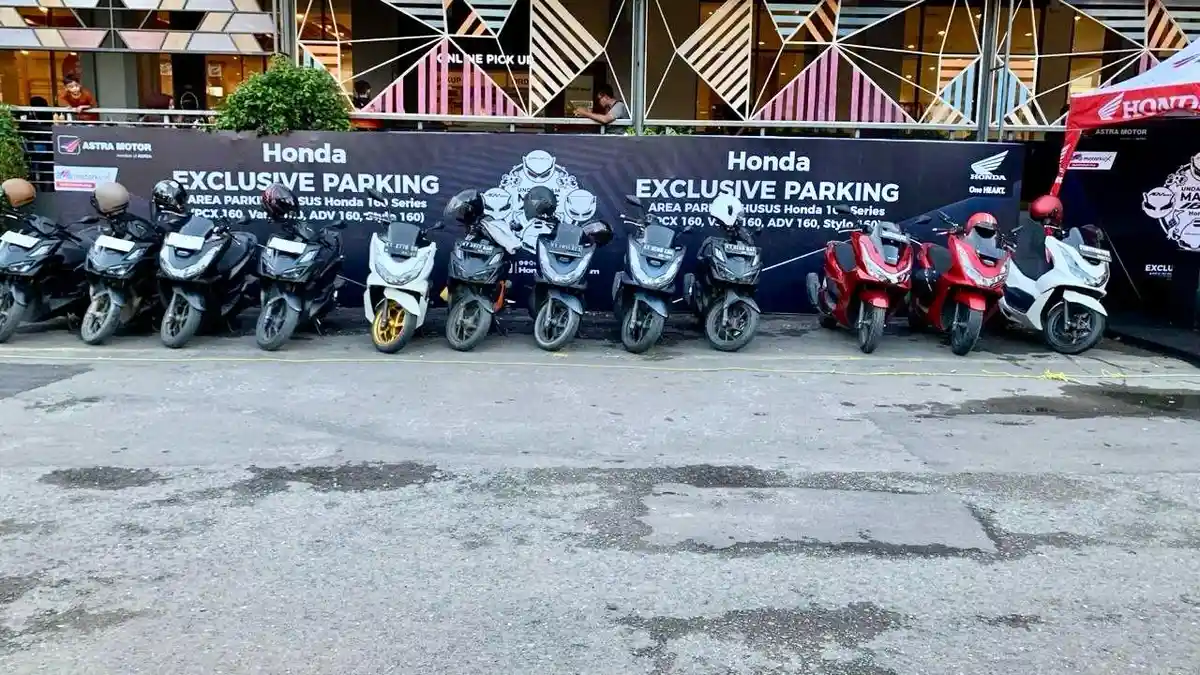 Astra Motor Kaltim 2 Beri Parkir Gratis untuk Pengguna Motor Matic Premium Honda di Samarinda Square