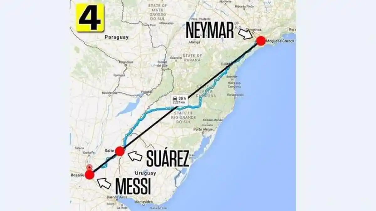 Kota Kelahiran 'Trio MSN' Barcelona Menimbulkan Citra Unik