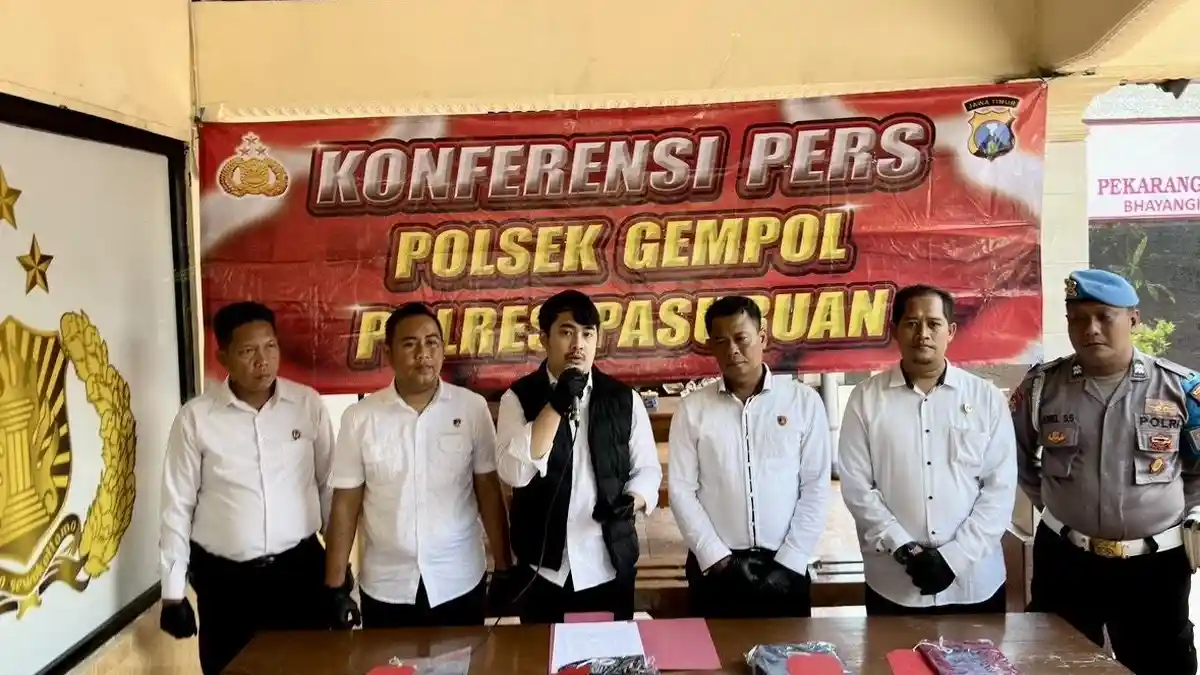 Polisi Bongkar Jaringan Curanmor di Gempol Pasuruan, Empat Pelaku Ditangkap