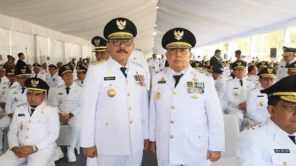 Usai Dilantik, SDK ke Magelang Wagub Salim S Mengga Melayat