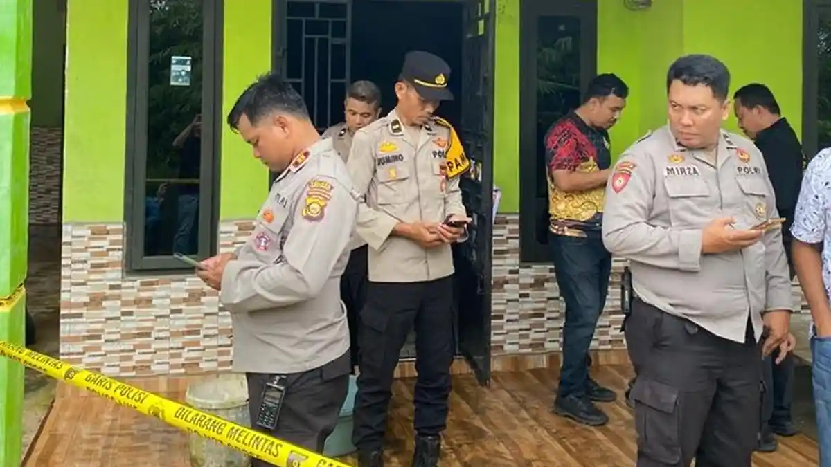 Warga Dibikin Heboh, Kapolsek Lubuklinggau Utara Cek Ada Rumah Terbakar Gegara Pasutri Bertengkar