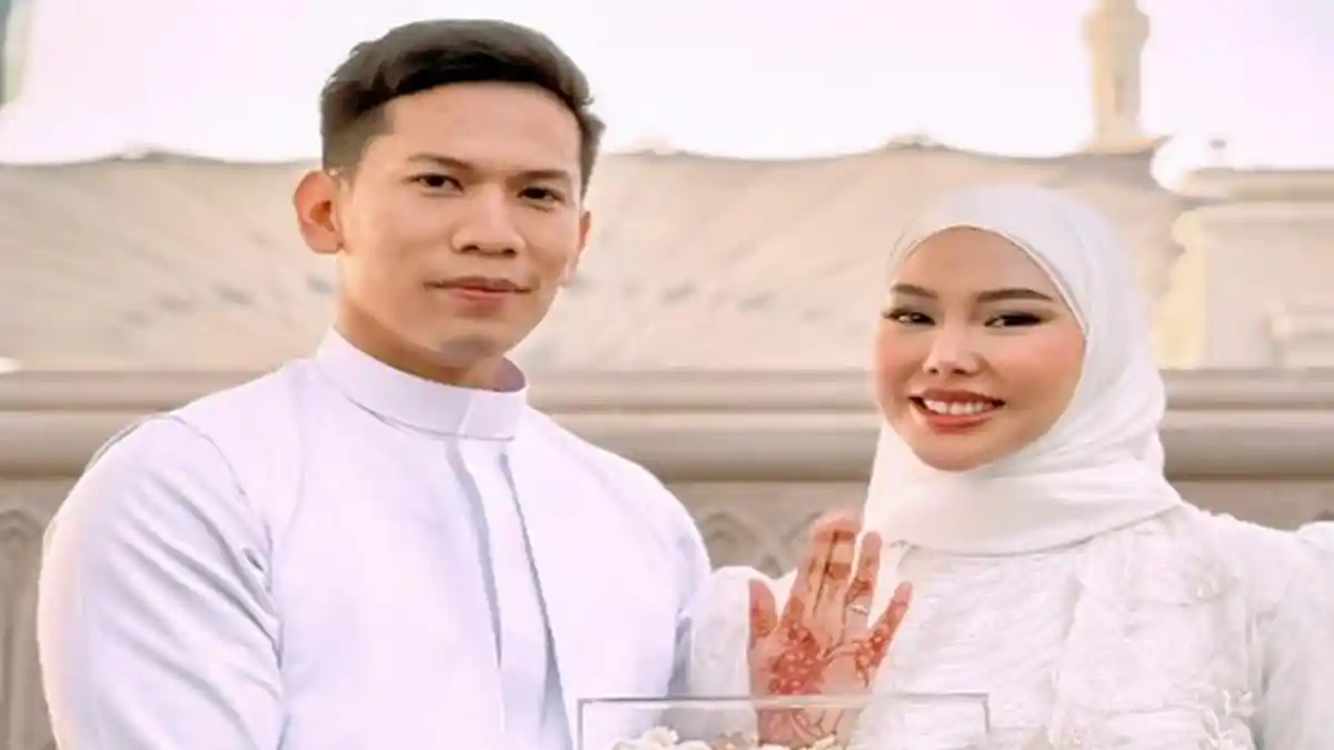 Potret Dara Arafah Resmi Dinikahi Rehan Mubarak di Madinah, Mahar Logam Mulia 100 Gram 