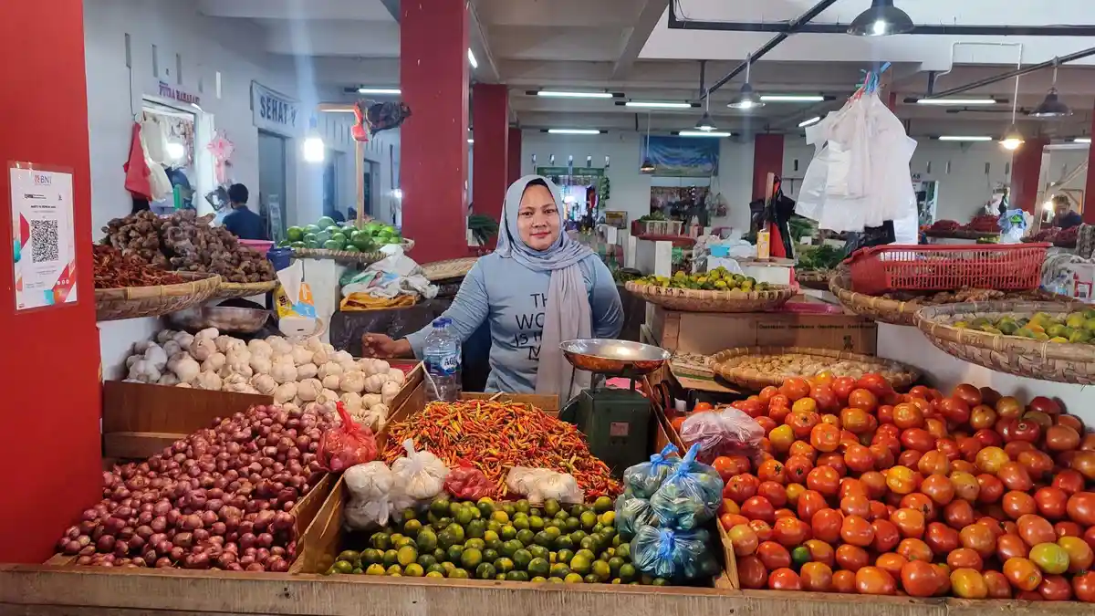Harga Bahan Pokok Kembali Naik di Pasar Bersehati Manado Sulawesi Utara